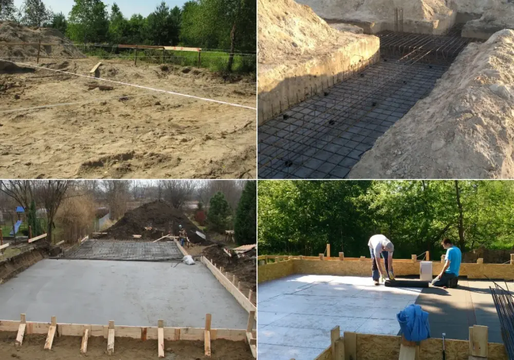 Jak prawidłowo wykopać dół pod fundament - krok po kroku