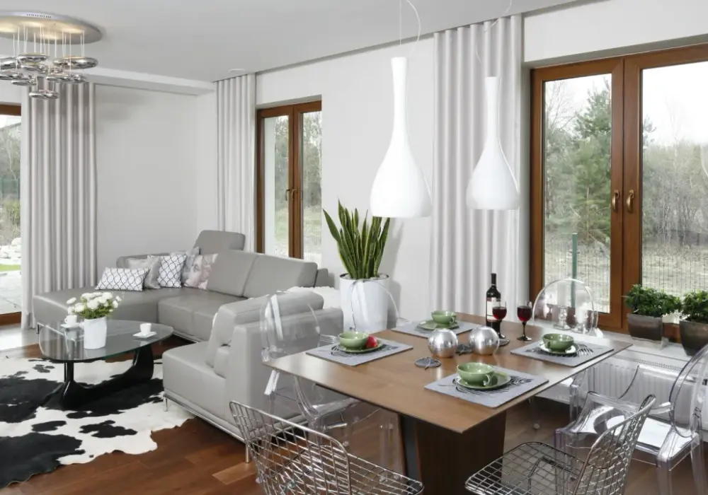 Jak pomalować salon z jadalnią: 10 inspirujących pomysłów
