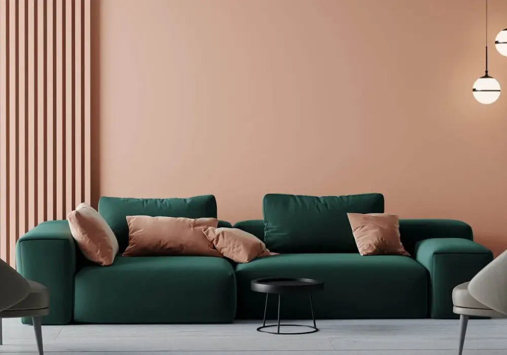 Modne kolory ścian do salonu: trendy i inspiracje na 2025 rok