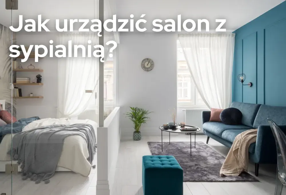 Jak urządzić sypialnię w małym salonie: 7 sprytnych rozwiązań