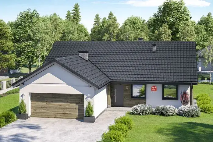 Zdjęcie Dom dla 2 osób z garażem: Funkcjonalne projekty i rozwiązania